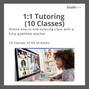 One-to-One Tutoring (10 Classes)