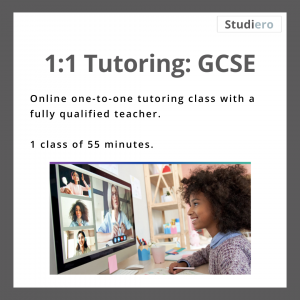 One-to-One GCSE Tutoring