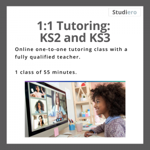 One-to-One KS2 and KS3 Tutoring